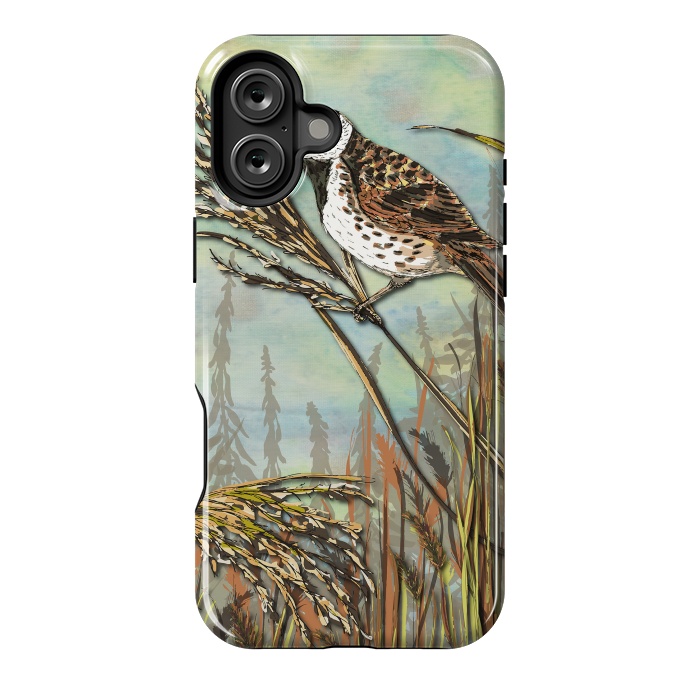 iPhone 16 Plus StrongFit Reedbunting by Lotti Brown