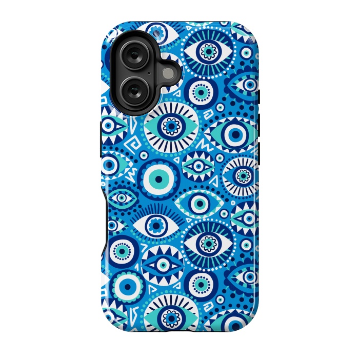 iPhone 16 StrongFit Evil eye by Laura Grant