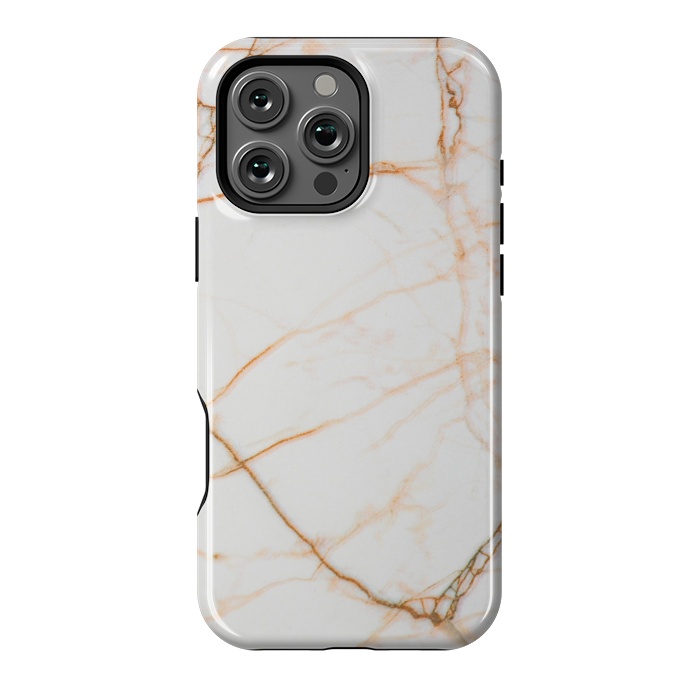 iPhone 16 Pro Max StrongFit Gold marble by Winston