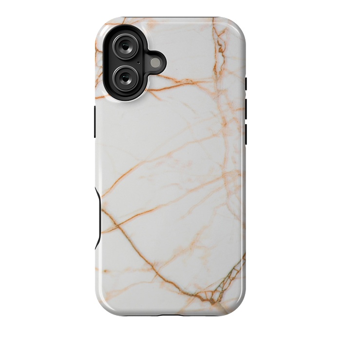 iPhone 16 Plus StrongFit Gold marble by Winston