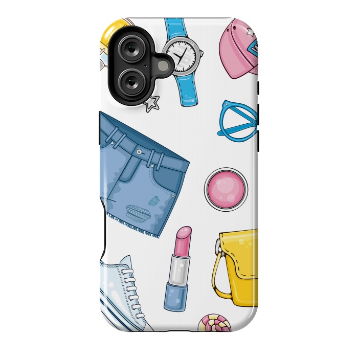 iPhone 16 Plus StrongFit For Summer Fashion Woman by ArtsCase