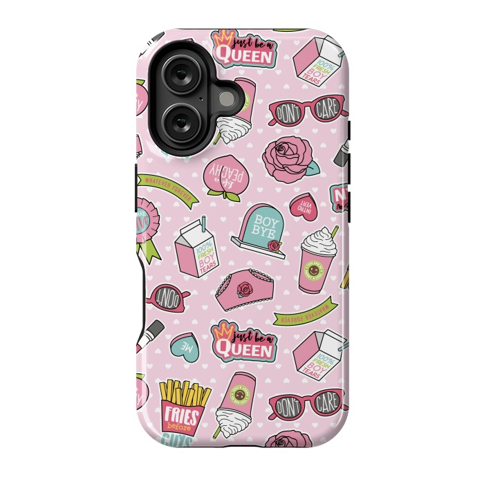 iPhone 16 StrongFit Girls Fashion Design With Cute Symbols by ArtsCase