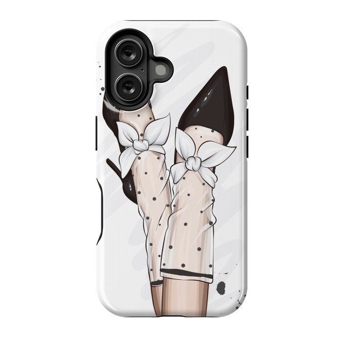 iPhone 16 StrongFit A Fashionable Woman has Accessories for her feet by ArtsCase