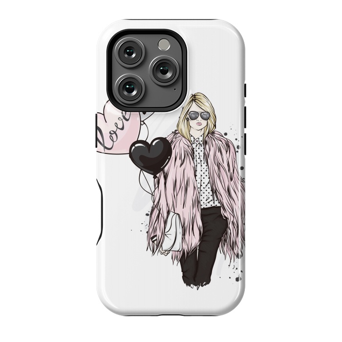 iPhone 16 Pro StrongFit Fashion Woman in Love by ArtsCase