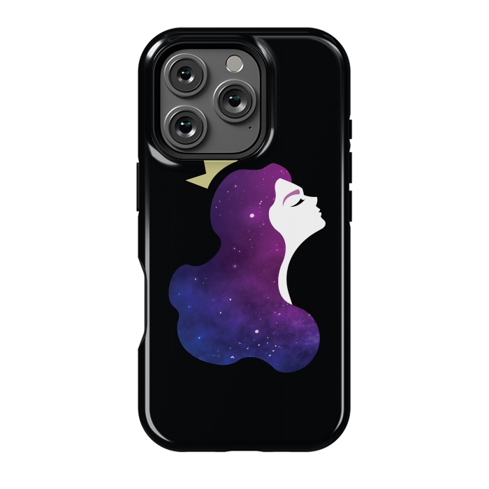 iPhone 16 Pro StrongFit Galaxy princess by Laura Nagel