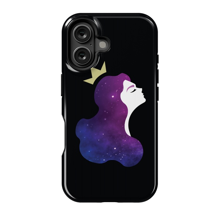 iPhone 16 StrongFit Galaxy princess by Laura Nagel