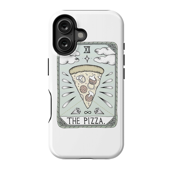 iPhone 16 StrongFit The Pizza by Barlena