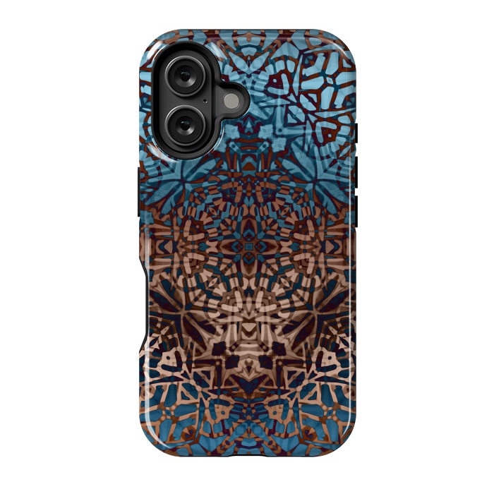 iPhone 16 StrongFit Ethnic Tribal Pattern G329 by Medusa GraphicArt