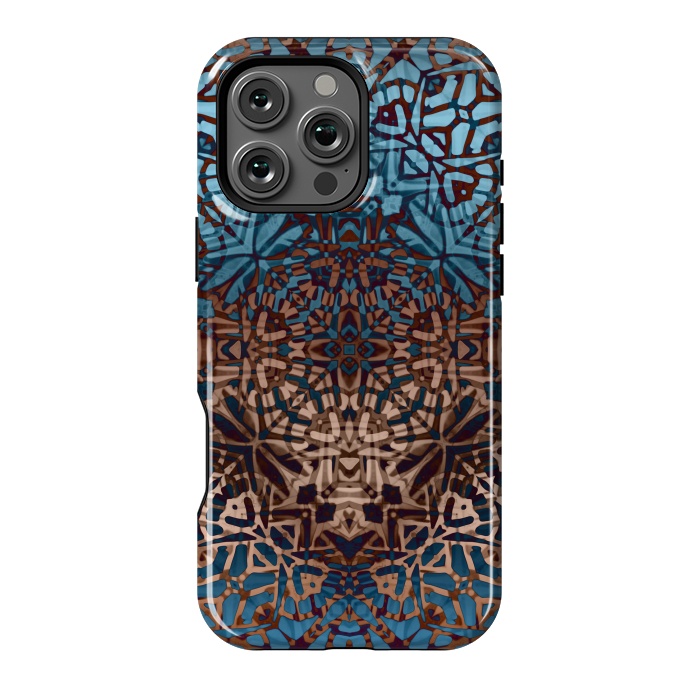 iPhone 16 Pro Max StrongFit Ethnic Tribal Pattern G329 by Medusa GraphicArt