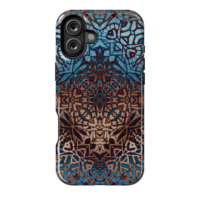 iPhone 16 Plus StrongFit Ethnic Tribal Pattern G329 by Medusa GraphicArt