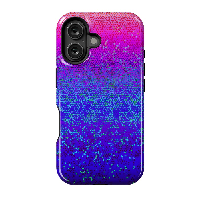 iPhone 16 StrongFit Glitter Star Dust G248 by Medusa GraphicArt