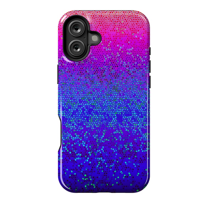 iPhone 16 Plus StrongFit Glitter Star Dust G248 by Medusa GraphicArt