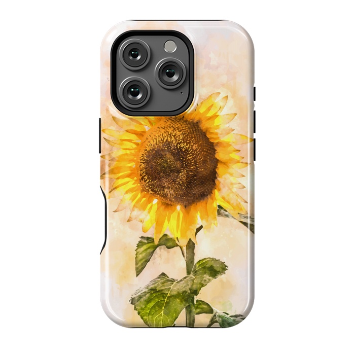 iPhone 16 Pro StrongFit Summer Sunflower by Creativeaxle