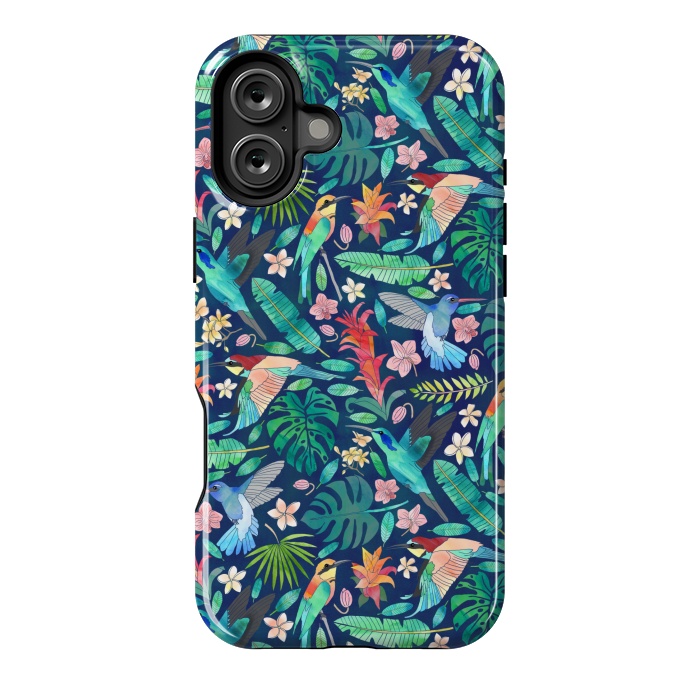 iPhone 16 Plus StrongFit Birds In Bohemian Paradise by Tangerine-Tane