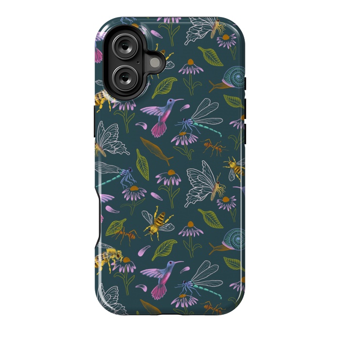 iPhone 16 Plus StrongFit Pollinators by Tishya Oedit