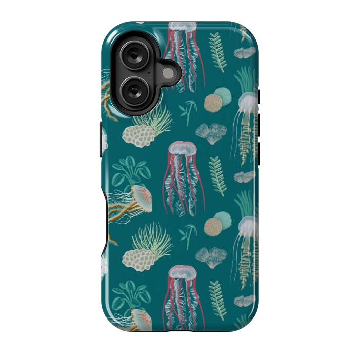 iPhone 16 StrongFit Jellyfish by Tishya Oedit