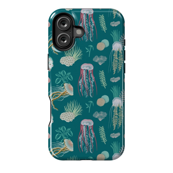 iPhone 16 Plus StrongFit Jellyfish by Tishya Oedit