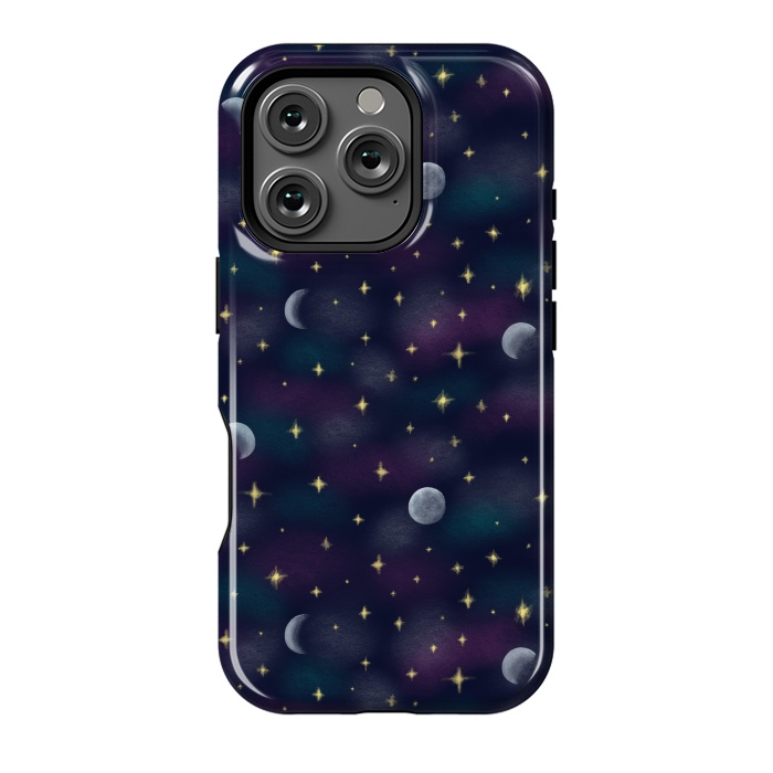 iPhone 16 Pro StrongFit Galaxy Sky by Tishya Oedit