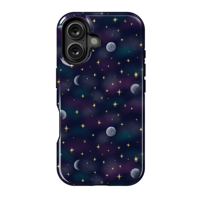 iPhone 16 StrongFit Galaxy Sky by Tishya Oedit