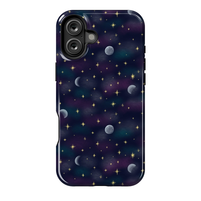 iPhone 16 Plus StrongFit Galaxy Sky by Tishya Oedit