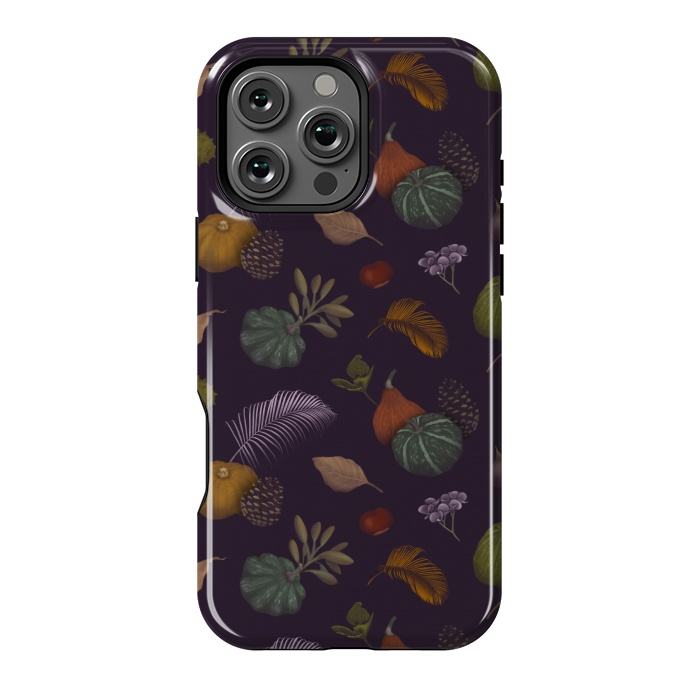 iPhone 16 Pro Max StrongFit Fall Pumpkins by Tishya Oedit