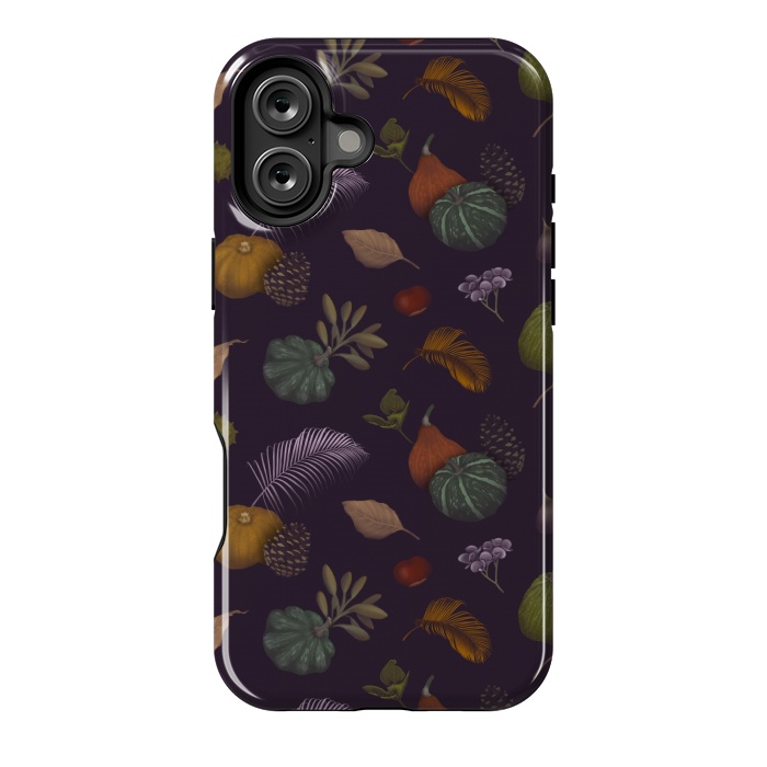 iPhone 16 Plus StrongFit Fall Pumpkins by Tishya Oedit