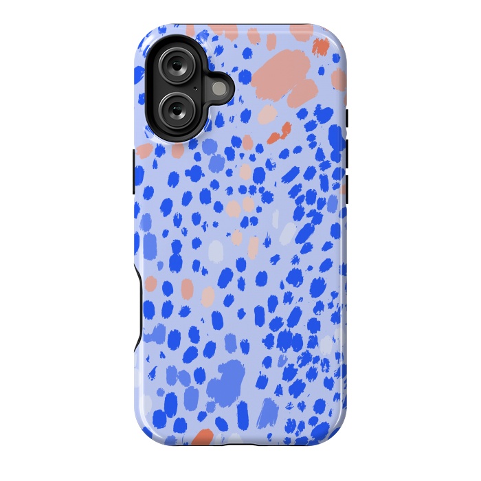 iPhone 16 Plus StrongFit Violet Leopard by Uma Prabhakar Gokhale