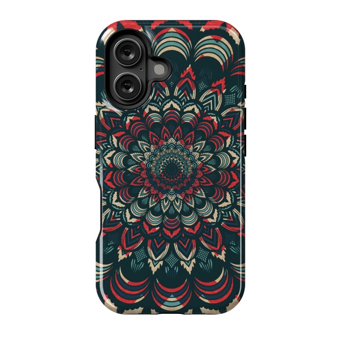 iPhone 16 StrongFit Mandala chevron by Jms