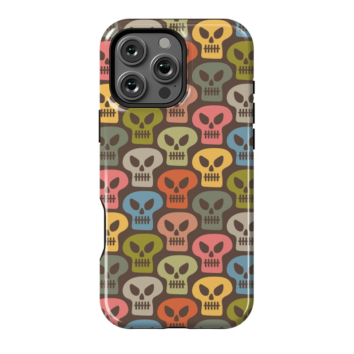 iPhone 16 Pro Max StrongFit Skulls by Majoih