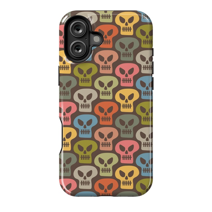 iPhone 16 Plus StrongFit Skulls by Majoih