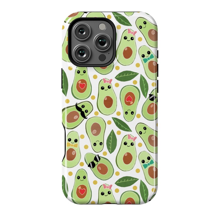 iPhone 16 Pro Max StrongFit Stylish Avocados by Tangerine-Tane