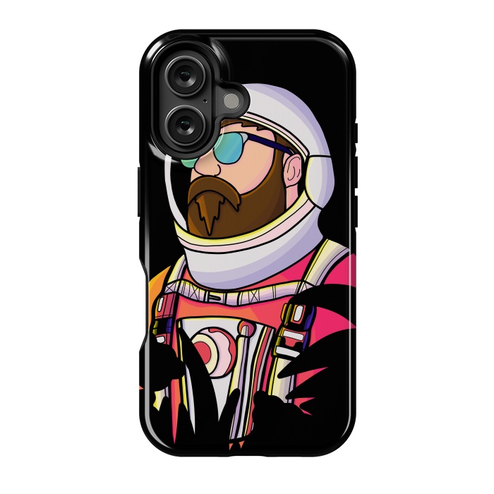 iPhone 16 StrongFit The astronaut dude by Steve Wade (Swade)