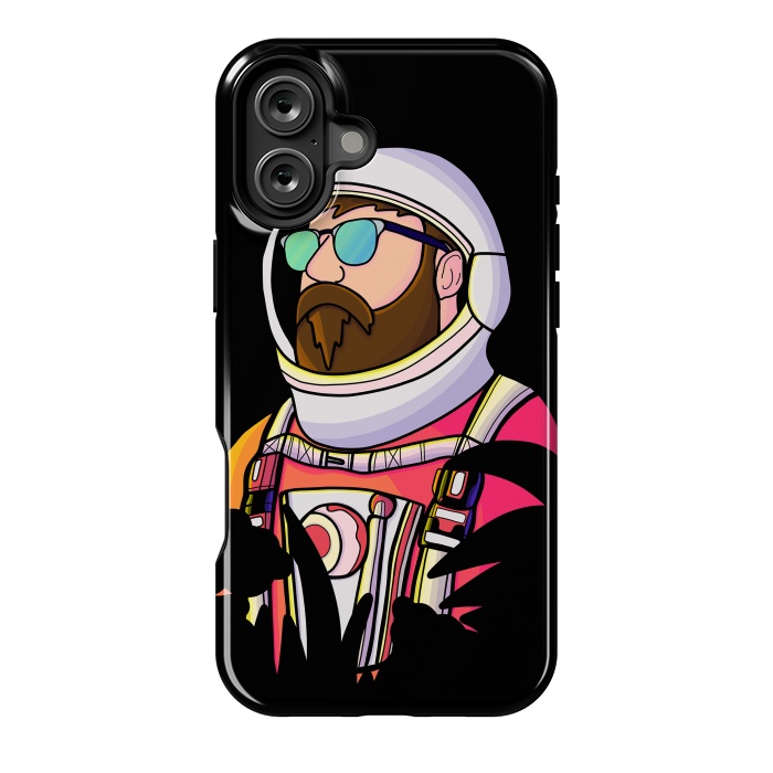 iPhone 16 Plus StrongFit The astronaut dude by Steve Wade (Swade)