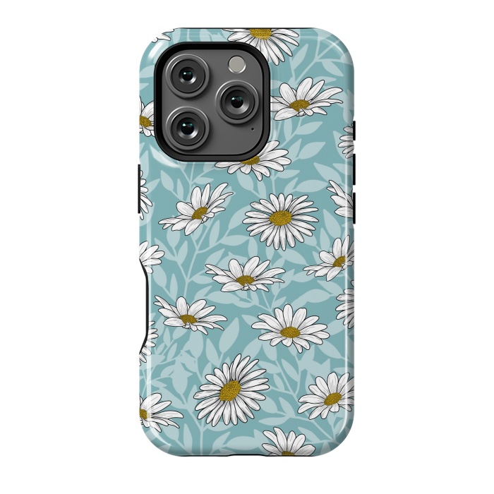 iPhone 16 Pro StrongFit Daisy pattern by Jms