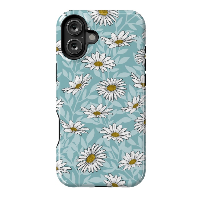 iPhone 16 Plus StrongFit Daisy pattern by Jms