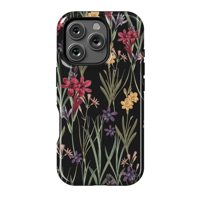 iPhone 16 Pro StrongFit Dark Bloom by Zala Farah