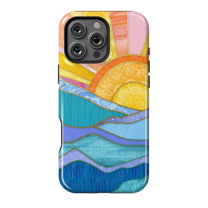 iPhone 16 Pro Max StrongFit Sweet Sunset by Micklyn Le Feuvre