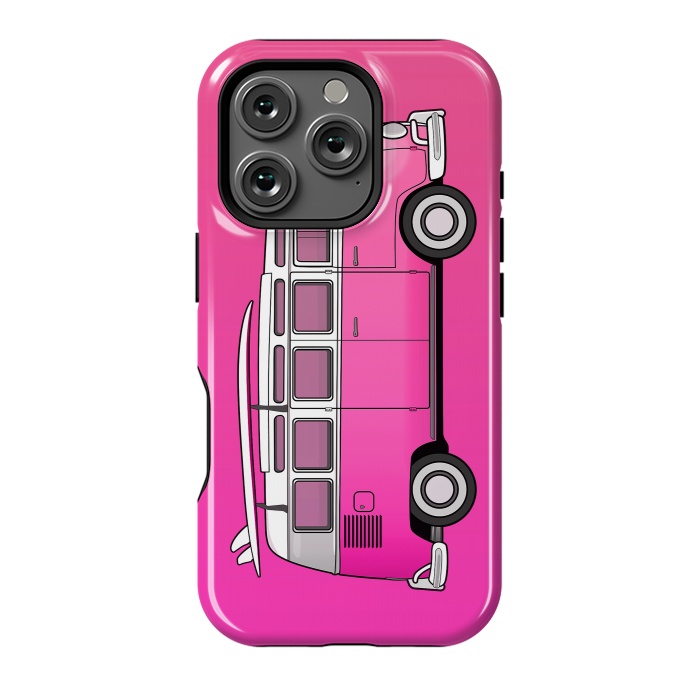 iPhone 16 Pro StrongFit Van Life - Pink by Mitxel Gonzalez