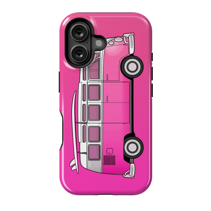 iPhone 16 StrongFit Van Life - Pink by Mitxel Gonzalez