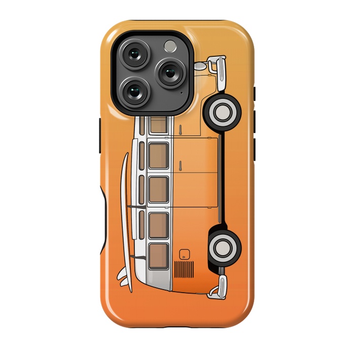 iPhone 16 Pro StrongFit Van Life - Orange by Mitxel Gonzalez