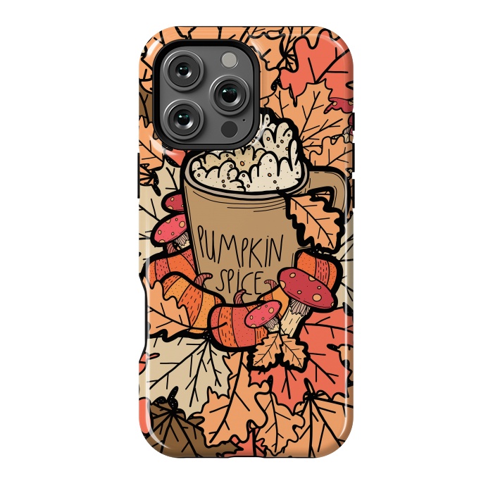 iPhone 16 Pro Max StrongFit Pumpkin Spice  by Steve Wade (Swade)