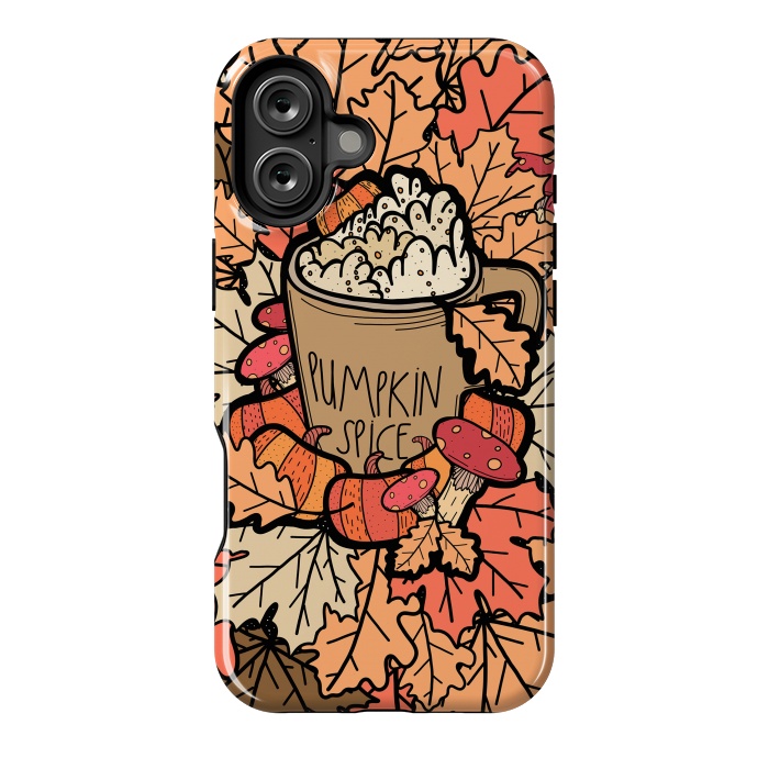 iPhone 16 Plus StrongFit Pumpkin Spice  by Steve Wade (Swade)