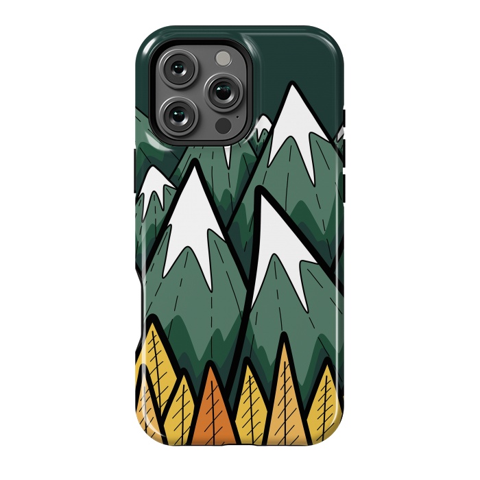 iPhone 16 Pro Max StrongFit The green autumn peaks by Steve Wade (Swade)