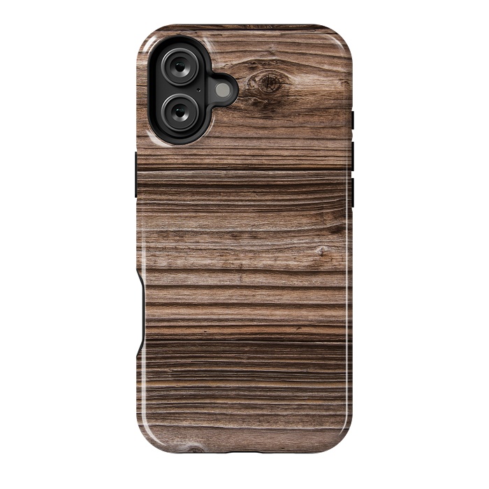 iPhone 16 Plus StrongFit wood by haroulita