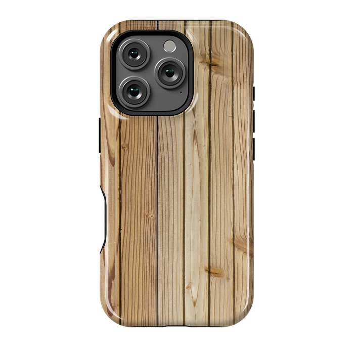 iPhone 16 Pro StrongFit wood ii by haroulita