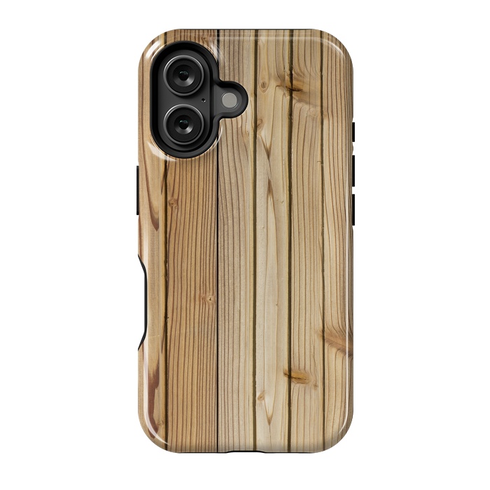 iPhone 16 StrongFit wood ii by haroulita