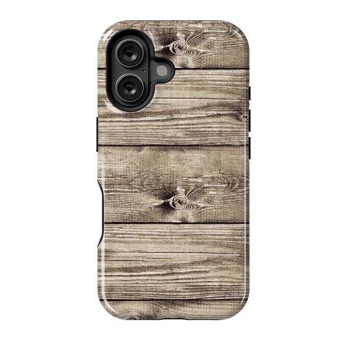 iPhone 16 StrongFit wood iii by haroulita