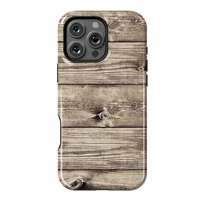 iPhone 16 Pro Max StrongFit wood iii by haroulita