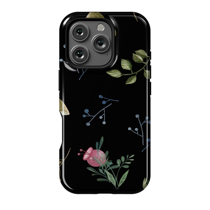 iPhone 16 Pro StrongFit flower pattern cc by haroulita