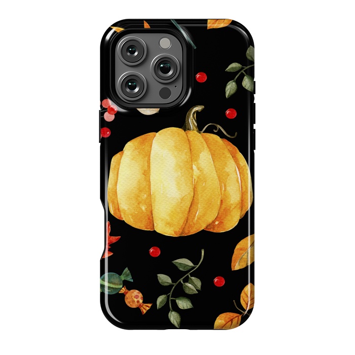 iPhone 16 Pro Max StrongFit pumpkin season by haroulita